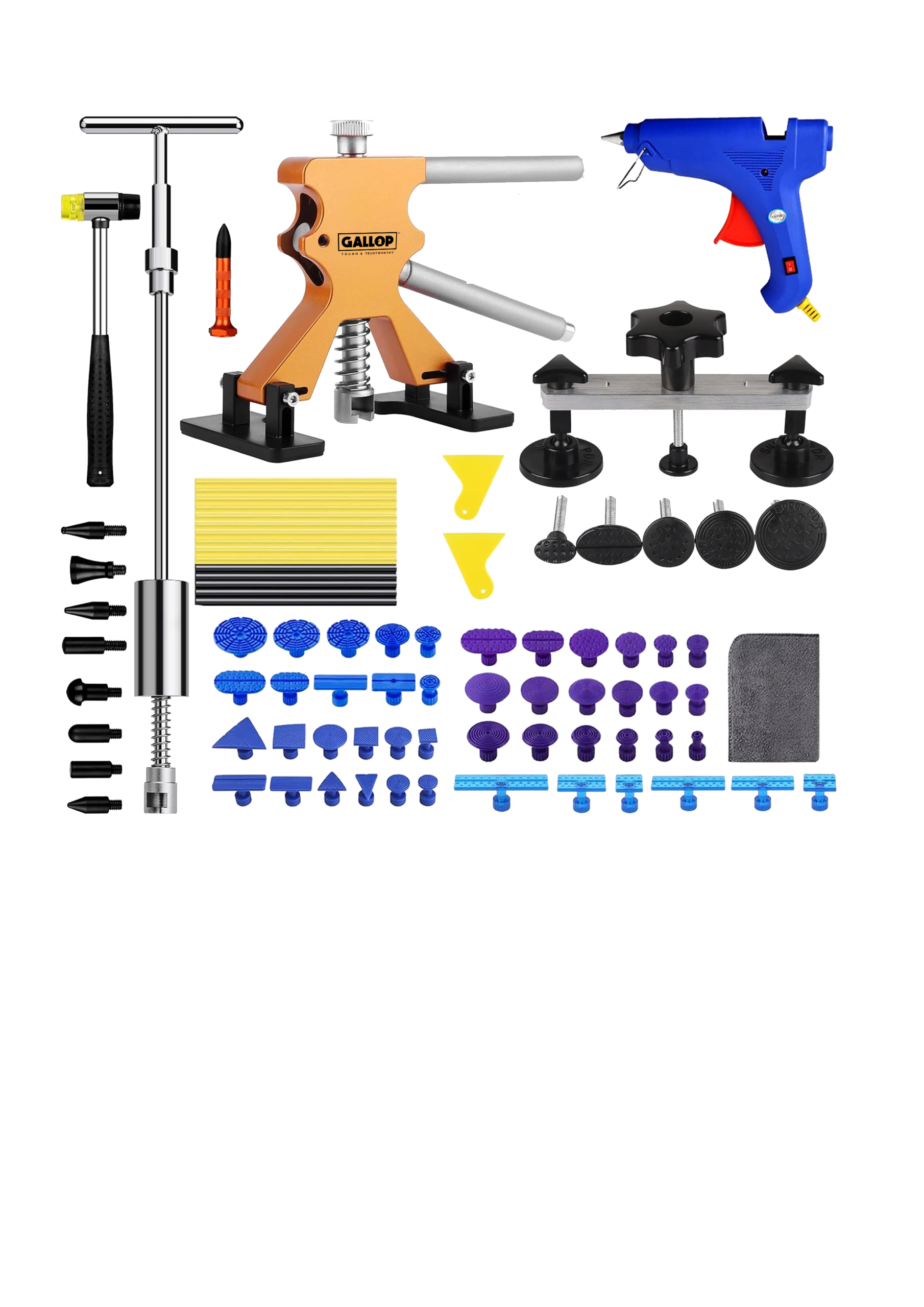 G-601014 80pcs Paintless Dent Repair Kit