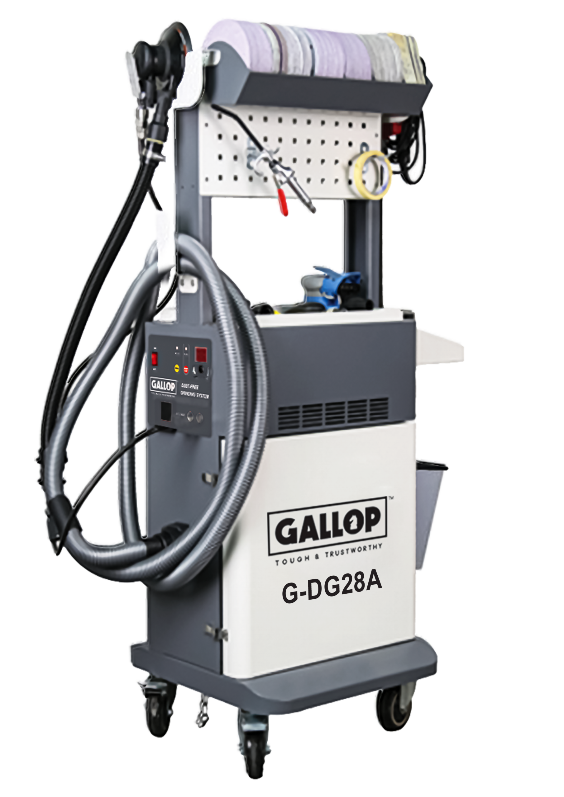 G-DG28A Dust Free Dry Grinder (Electric & Pneumatic)